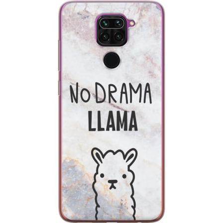 Xiaomi Redmi Note 9 Läpinäkyvä kuori Llama Marmori