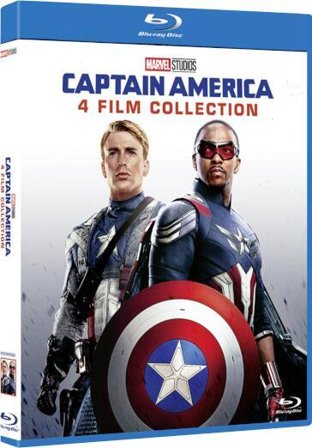 Captain America - 4 Film Collection (4 Blu-Ray)
