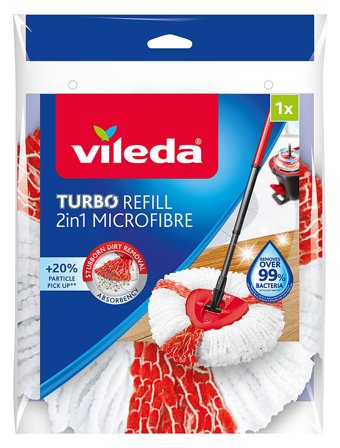 Vileda Turbo Spinmoppe Refill, Tøj & Bolig, Husholdning, Rengøring