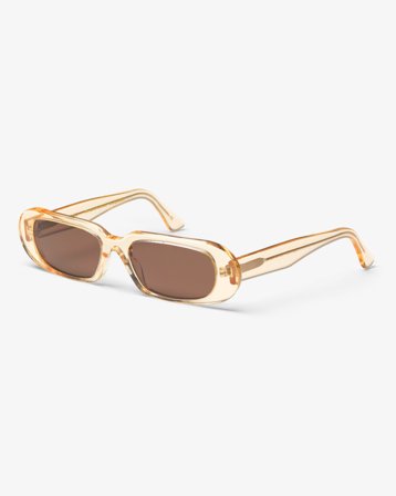 Sunglass 09 - Sunny Orange - Brown - One Size