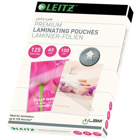 Laminating pouches A5 125 mic 100-pack