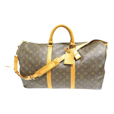 Louis Vuitton Vintage, Weekend Bags Bruin, unisex, Maat:ONE Size