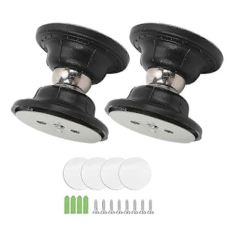 Kraftig Magnetisk Dörrstängare för Husbil för Ljudreducering Idealisk för Resevagnar och Campare Svart hwy