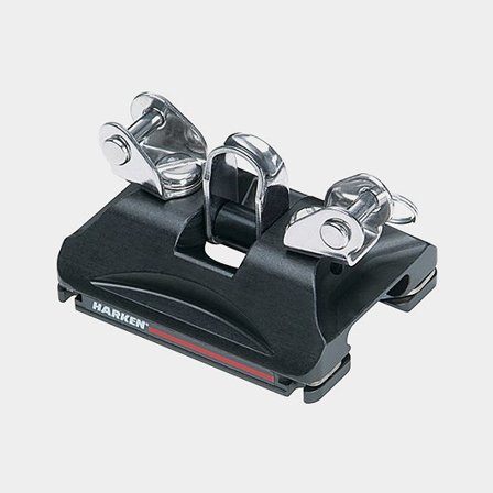 Harken 22mm Low-Load Car - Pivoting Shackle, Control Tangs (2753)