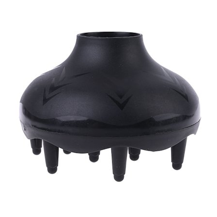 1 stk. Professionel Mode Hårstyling Krølle Tørretumbler Diffuser Gale Vind Munddæksel