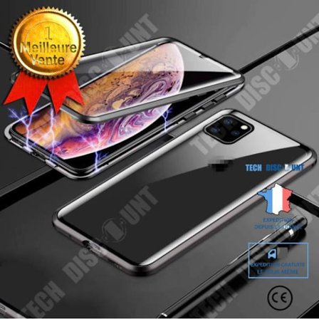 TD Dual Surface telefonfodral för iPhone12 Anti-repa dubbelt platt glasskal