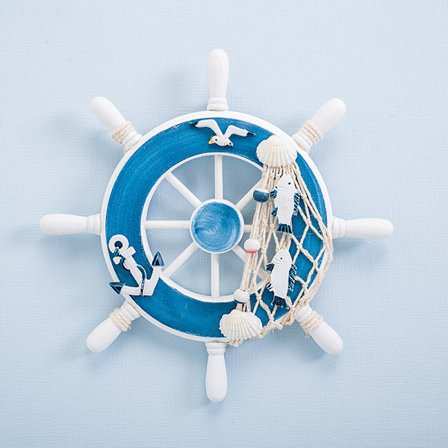 Styrehjul Veggdekor Veggdekor Maritim Dekor Båt Tretre S