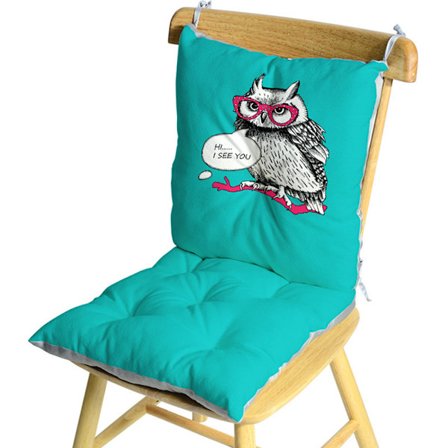 Tryckt sittdyna i bomull och linne, integrerad sittdyna i nordisk stil, hemmadyna i sammet, dyna, integrerad dyna