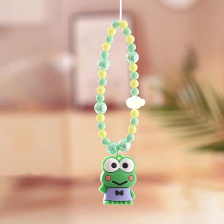 Ny Kawaii Sanrio Cinnamoroll Kuromi My Melody Mobiltelefon Charm Chain Tecknad Anime Hänge Smycken Leksaker för flickor Presenter 3