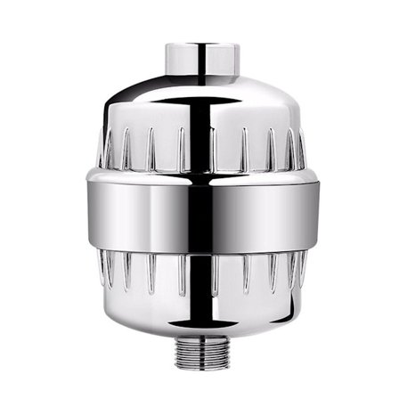 20-lags dusjfilter, dusjhodefilter med 3 filterpatroner,