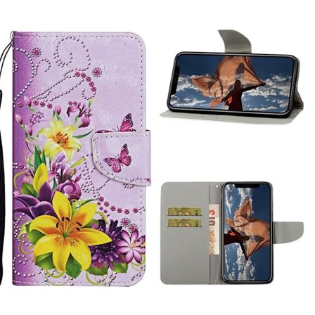 Wonderland iPhone 12 Pro / iPhone 12 fodral -Gul