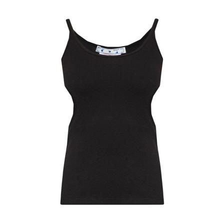 Off White Blouses , Zwart , Dames , Maat: 3XS