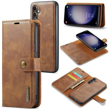 DG.MING Samsung Galaxy A36 5G Cover with Wallet - Brown