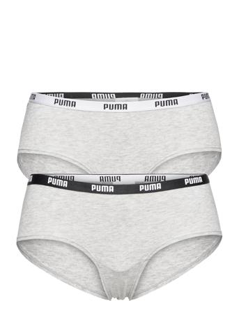 Puma Women Hipster 2P Hang Lingerie Panties Hipsters/boyshorts Grå PUMA
