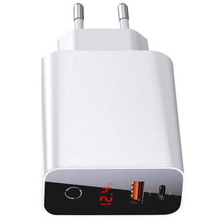 Praktiskt Type-C USB Väggadapter BASEUS
