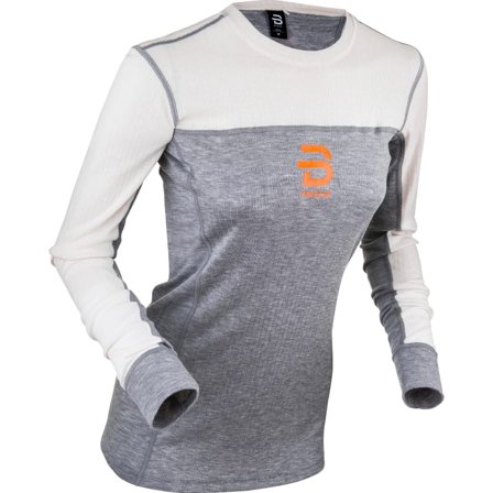 Bjørn Dæhlie Women's Performance Tech LS Women base layer tops Grey XS