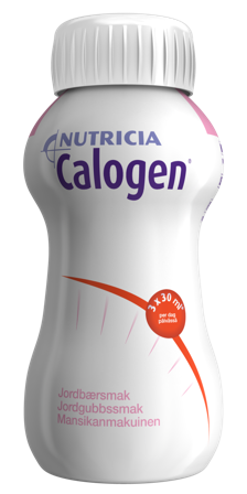 Calogen fettemulsjon jordbær 4x200 ml