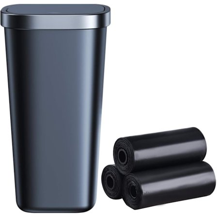 1 st Mini Bil Sopbehållare, Sopbehållare med Lock, Bil Sopbehållare, Bil