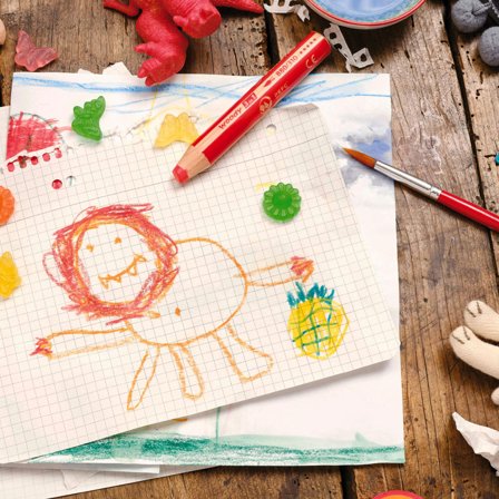 Stabilo Woody 3-in-1 Färgpennor 10-set (3 år+)