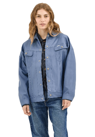 Stutterheim Women’s Lee X Storm Rider Jacket Regnjackor Dam Blå L