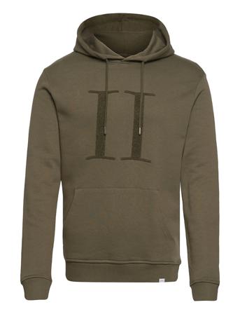 Encore Bouclé Hoodie Hoodie Trøje Grøn Les Deux