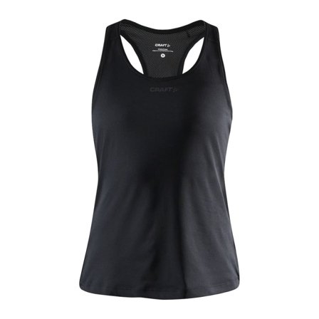 Craft Women's Adv Essence Singlet Women Short sleeved fitness sweater Black S