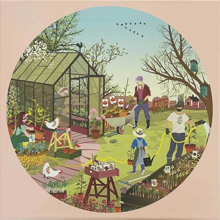 ViSSEVASSE Puslespil Spring Feeling 1000 Brikker, Børn & Forældre, Legetøj, Spil Og Puslespil