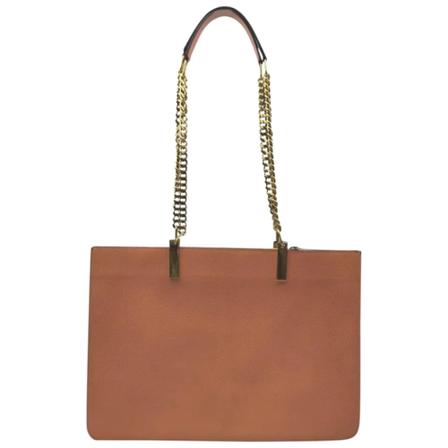 Chloé Pre-owned Pre-owned Leather totes brun, Dam Vintage Väskor, Dam, Storlek: ONE SIZE