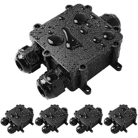 St Vattentät Kopplingsdosa (Ip68) 3-vägs Vattentät Kontakt Kabel Specifikation 0.5Mm2-2.5Mm2 För Utomhus Elektrisk Belysning