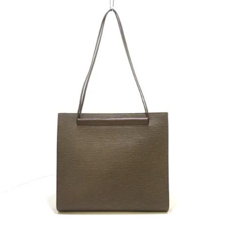 Louis Vuitton Vintage, Pre-owned Leather Shoulder Bag Beige, Dames, Maat:ONE Size
