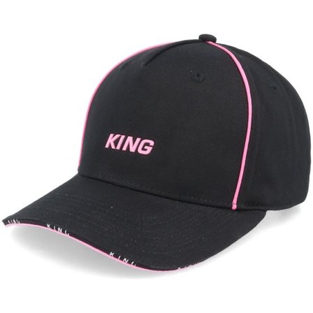 King Apparel - Svart adjustable Keps - Stepney Curved Peak Cap Black Adjustable @ Hatstore