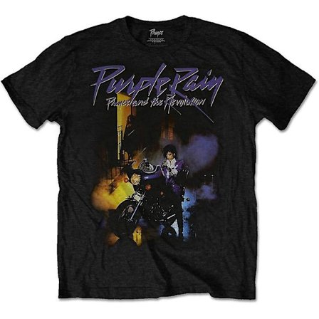 Rockoff Trade Miesten Prince Purple Rain T-paita