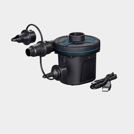 Elektrische Pumpe Bestway PowerTouch, batteriebetrieben + USB-Kabel + Ventiladapter - Boot