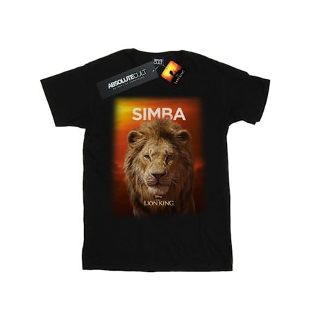 Disney Dam/Kvinnor Lejonkungen Film Vuxen Simba Poster Bomull T-shirt