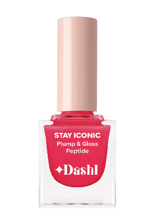 DASHL Stay Iconic Plump & Gloss Peptide Nagellack Unisex Röd 10ML