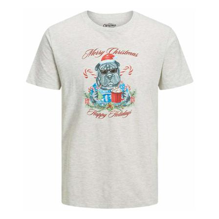 Jack & Jones, T-Shirts Biały, Mężczyzna, Rozmiar: L