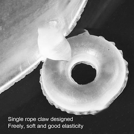 Myk Silikon Gjennomsiktig Pustende Vakker Kalvevenningsutstyr Storfe Ku BH Avlsverktøy