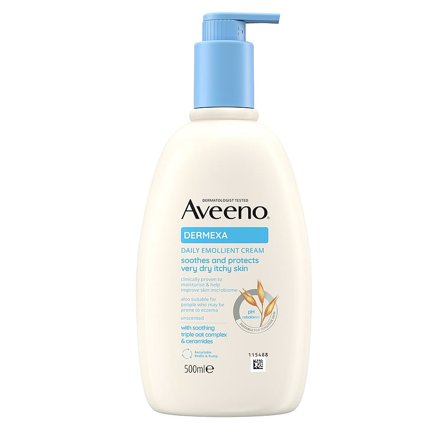 Aveeno Dermexa Cream 500 ml, Skincare, Dermatologisk- & SpecialSkincare, Eksem & Tør Hud