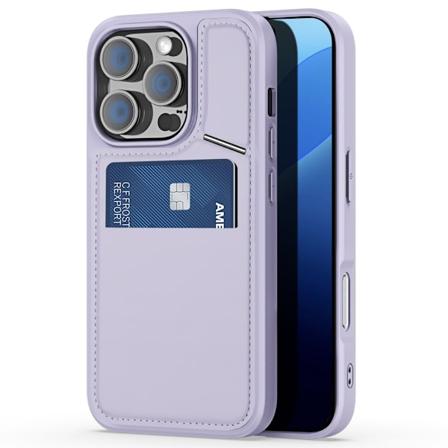 DUX DUCIS iPhone 16 Pro Max Rafi II Series Skal med Korthållare - Lila Lila