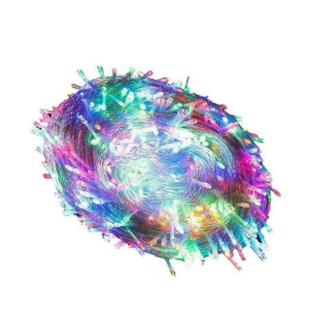 gardin fe bryllup multicolor 500 led lyskæde