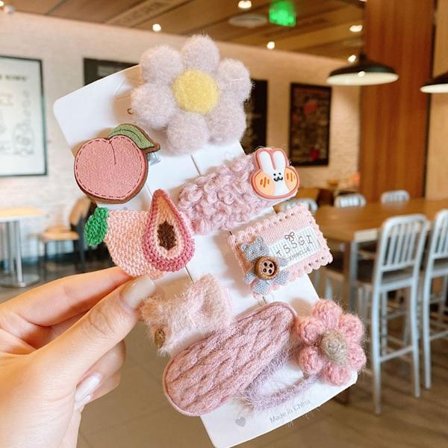 2st plysch Hårklämmor 7 - spot sales