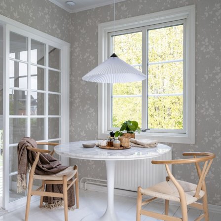 Duro Tapet, Siri 612-02 Hav & Land, L, Ljusgrå, Färg & tapeter