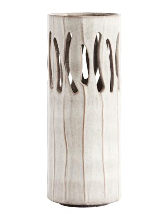 Gaia Lantern Home Decoration Candlesticks & Tealight Holders Indoor Lanterns Kermanvärinen Muubs