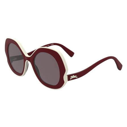 Longchamp -Aurinkolasit - Burgundy Round - Longchamp LO780S 601 5221