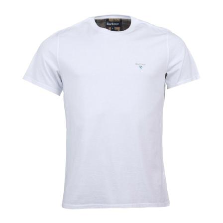 Barbour Mts0670Wh11 T-shirt vit, Herr, Herr, Storlek: XL