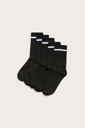 Kappahl | 5-pk. sokker | Svart