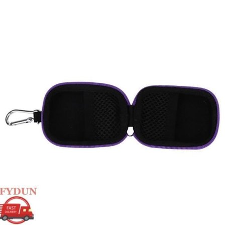 Bæreveske - FYDUN - 4 flasker - Lilla - Fallsikker - Kompakt og lett