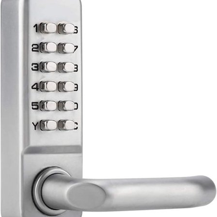 Vandtæt mekanisk kombinationslås, nøglefri 1-11-cifret kombination