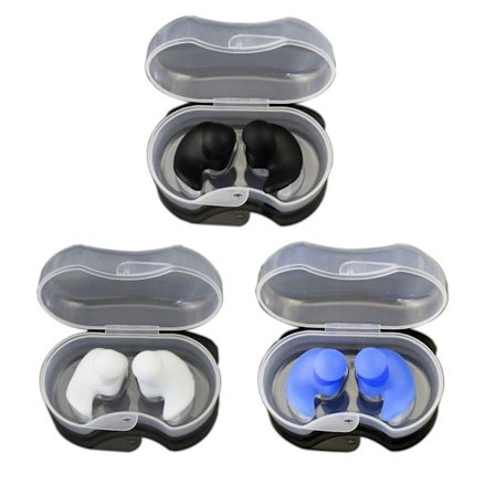 Mordely 3 par vattentäta öronproppar i silikon