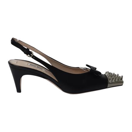 Miu Miu Pre-owned, Pumps Zwart, Dames, Maat:37 EU
